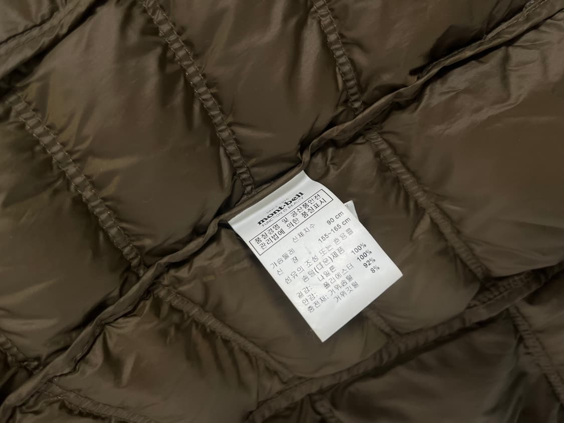 몽벨 ex800 구스다운 패딩 상품이미지4