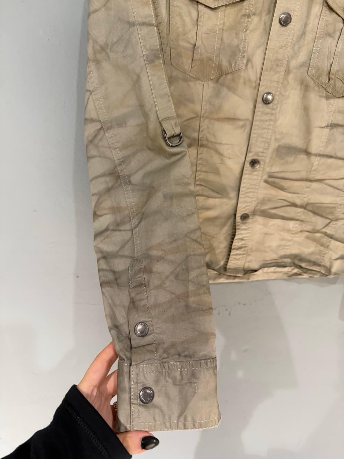 in the attic washing design pocket shirt 상품이미지8