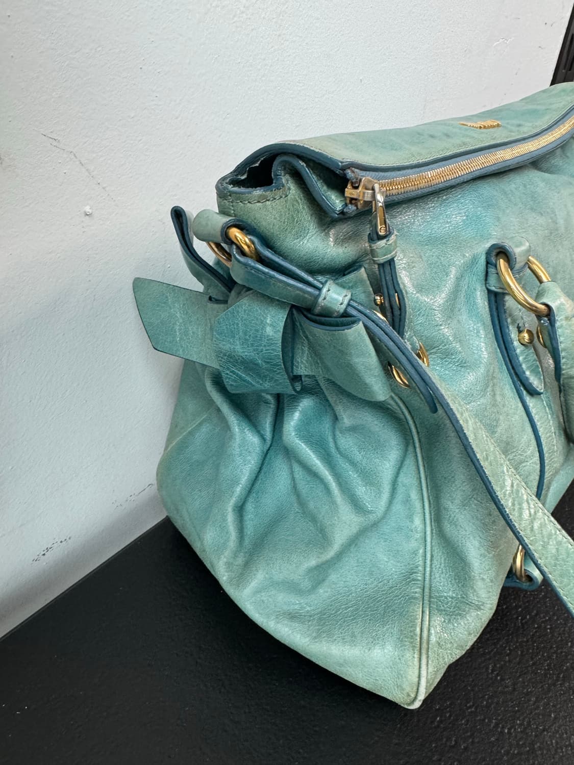 미우미우 비텔로 럭스 사첼 2way백(정품) 상품이미지4