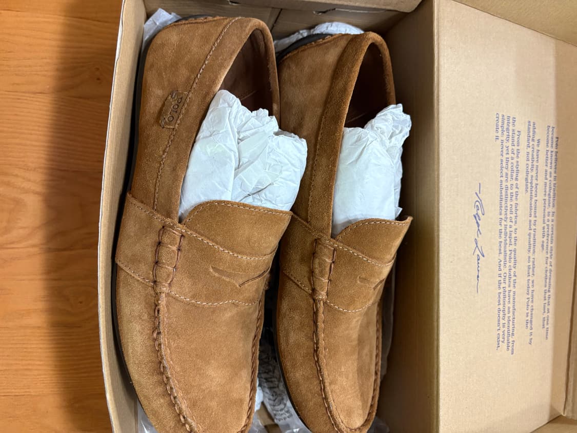 폴로 스웨이드 로퍼 상품이미지3