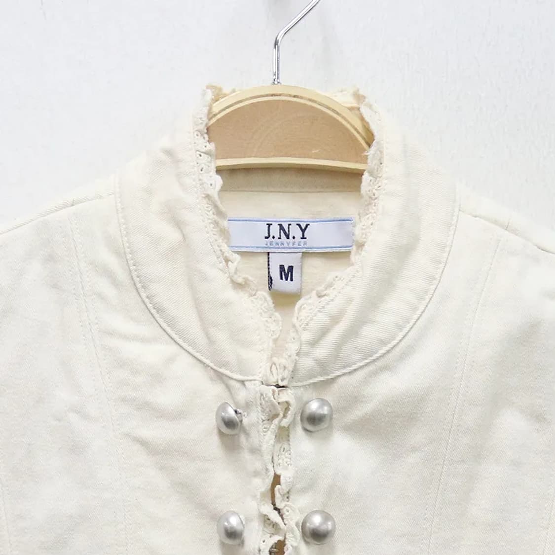 JENNYFER 레이스 디테일 베스트 59231 상품이미지5