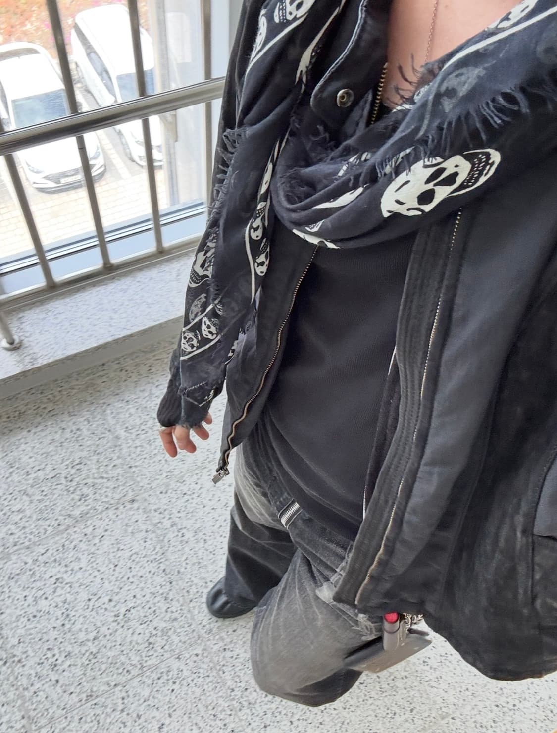 이세이미야케 맨 주름가공 말가죽 자켓 상품이미지3