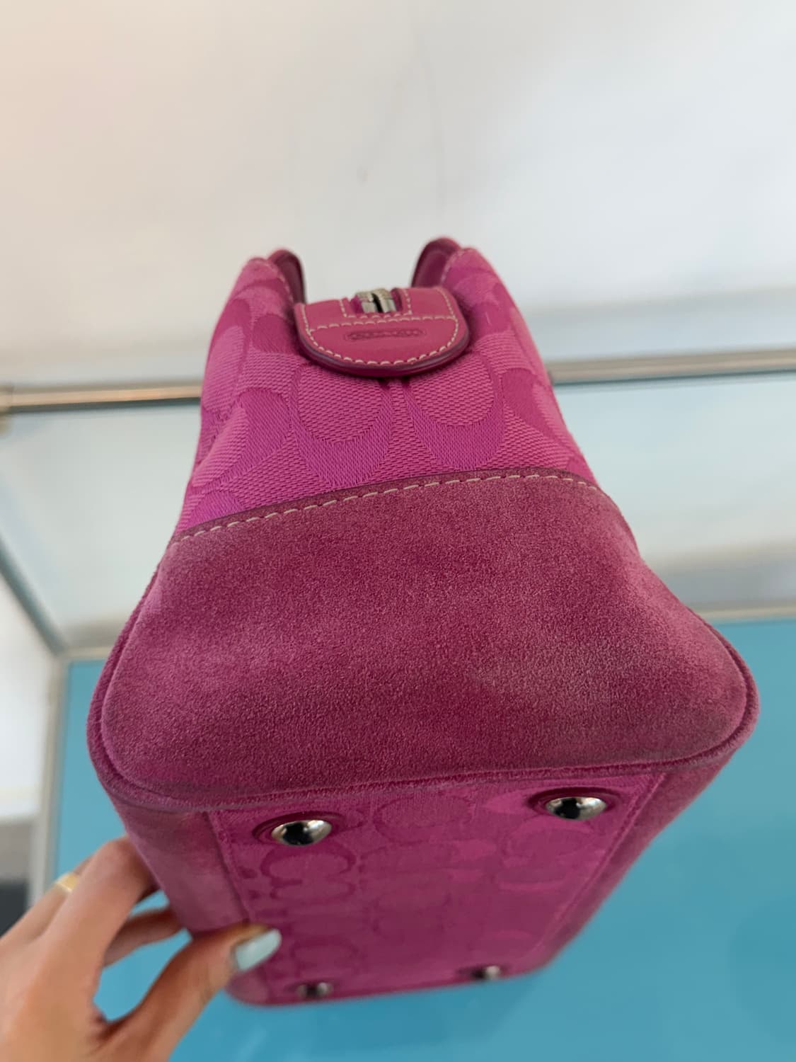 🌟희귀 Coach pink bag 상품이미지9