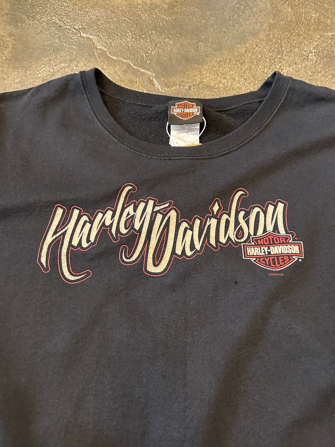 할리 데이비슨 데미지드 스웻셔츠 XL 상품이미지4