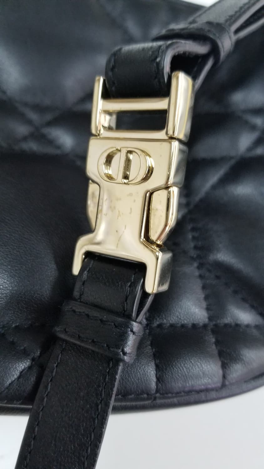디올 바이브 호보백 미디엄 블랙 카냐쥬 상품이미지6