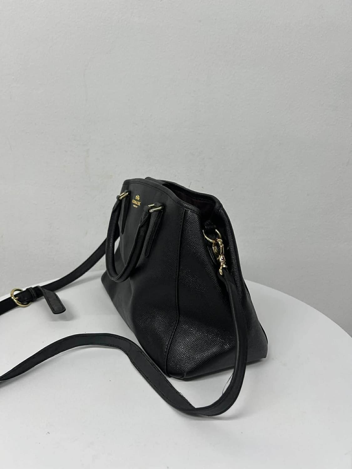 코치 레더 2웨이 핸드백 토트백 상품이미지4