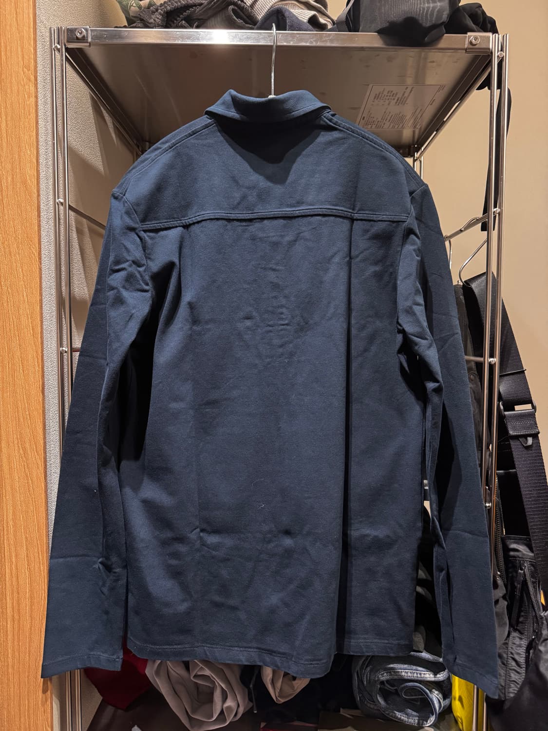 05-06 AW 라프시몬스 아카이브 R자수 롱슬리브 폴로 상품이미지2