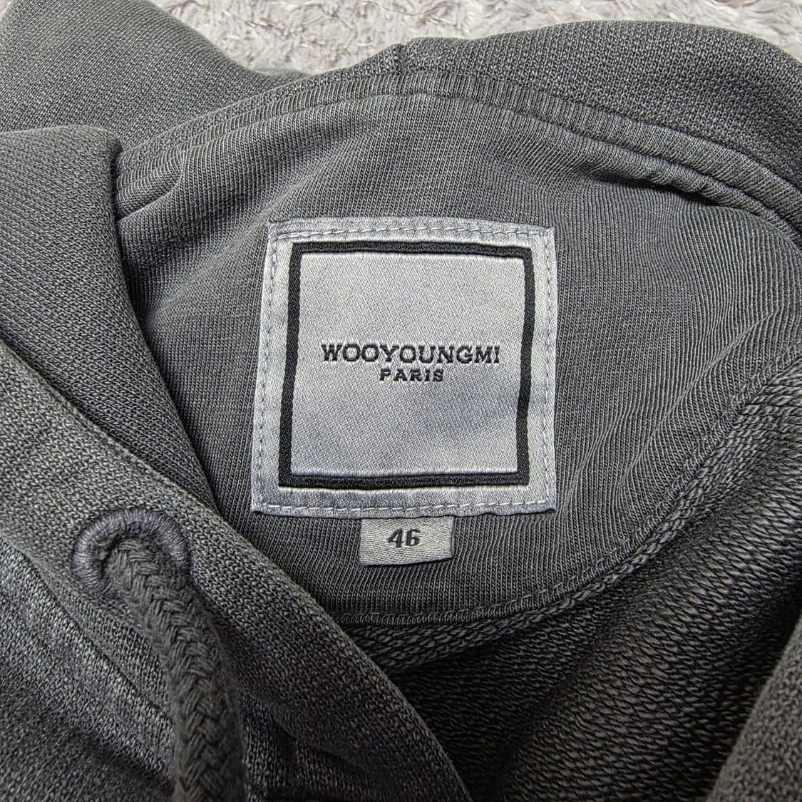 {클로젯}[46][25F/w완신]우영미 더티워싱 백로고 후드티 상품이미지5