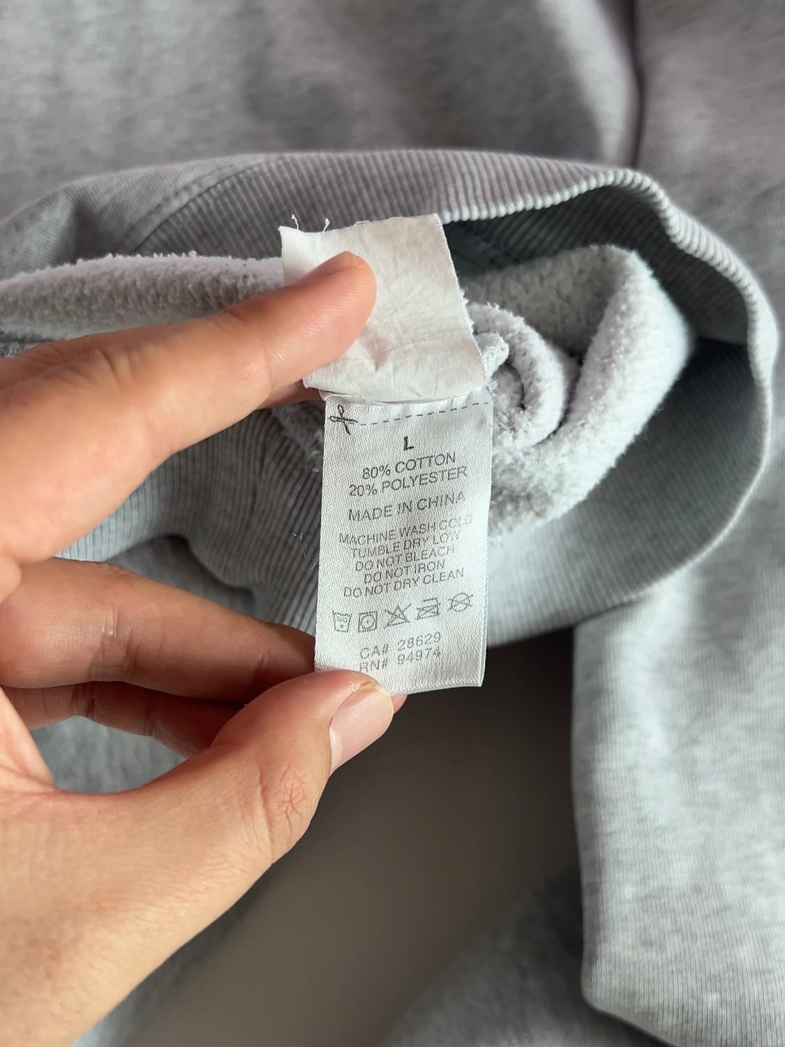 스투시 기어 맨투맨 L 상품이미지5