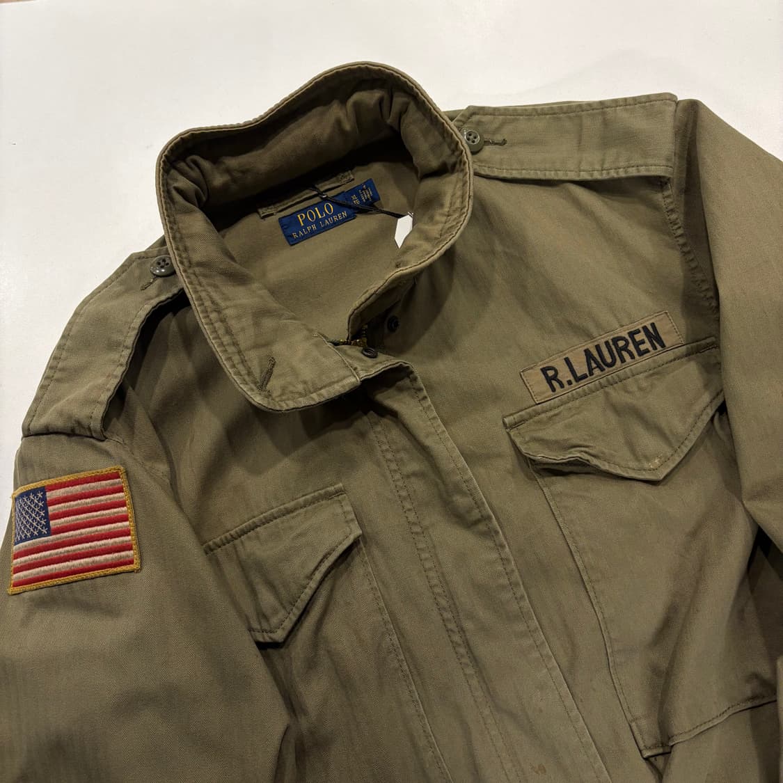 [XL] 폴로 랄프로렌 M-65 R.LAUREN 야상 점퍼 카키 B325 상품이미지3