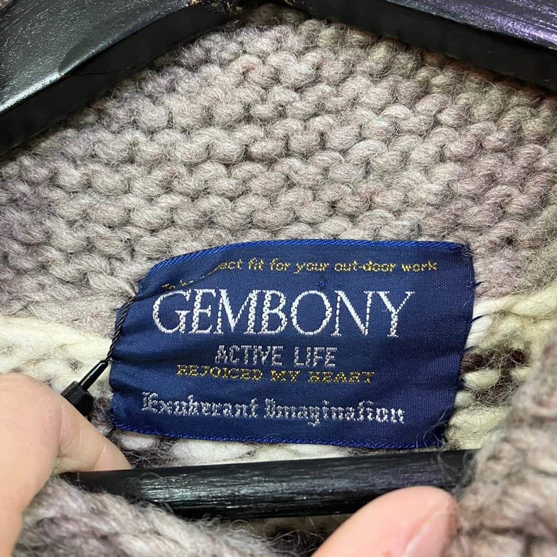 젬보니 코위찬 니트 상품이미지5