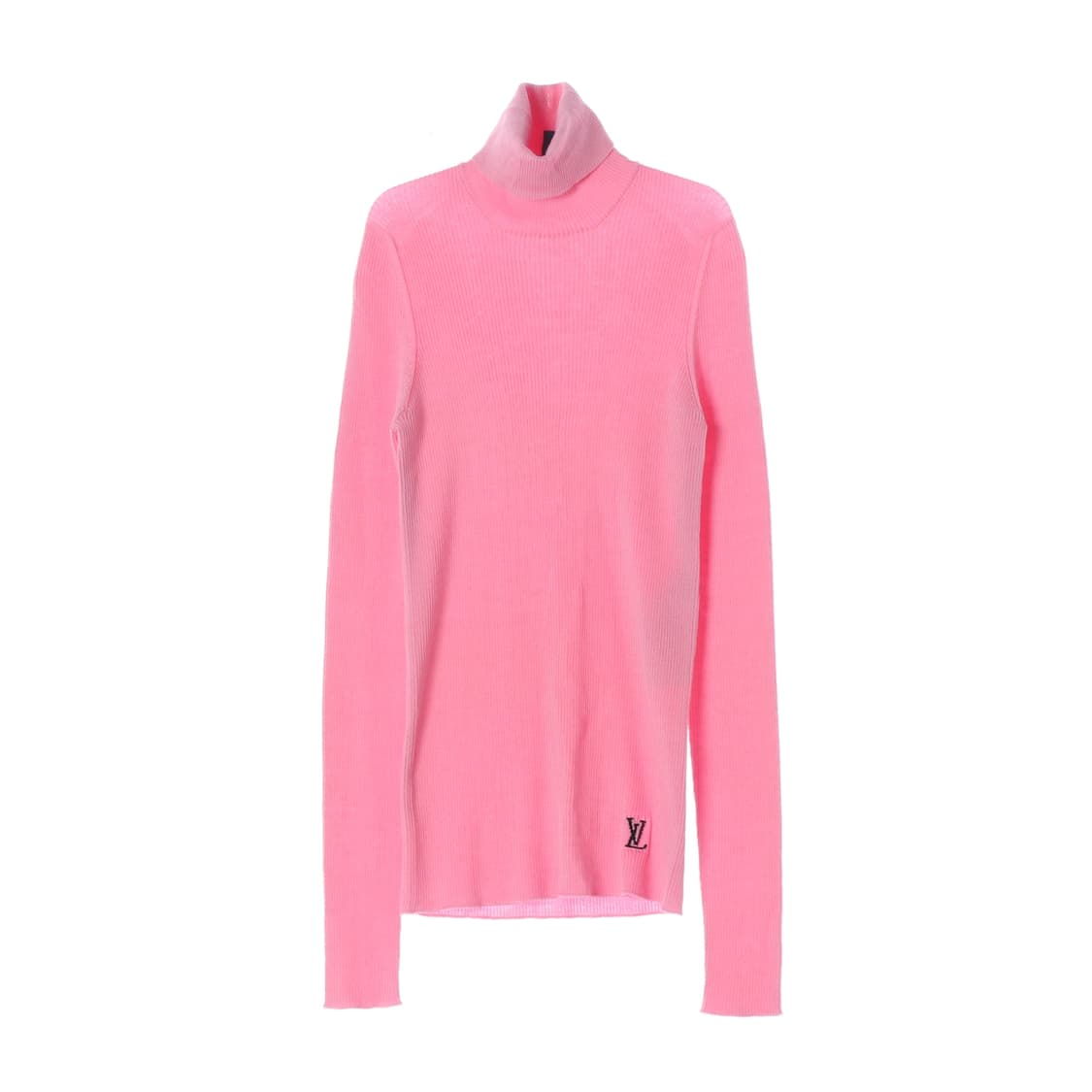 루이비통 슬림핏 리브드 터틀넥 니트 상품이미지1