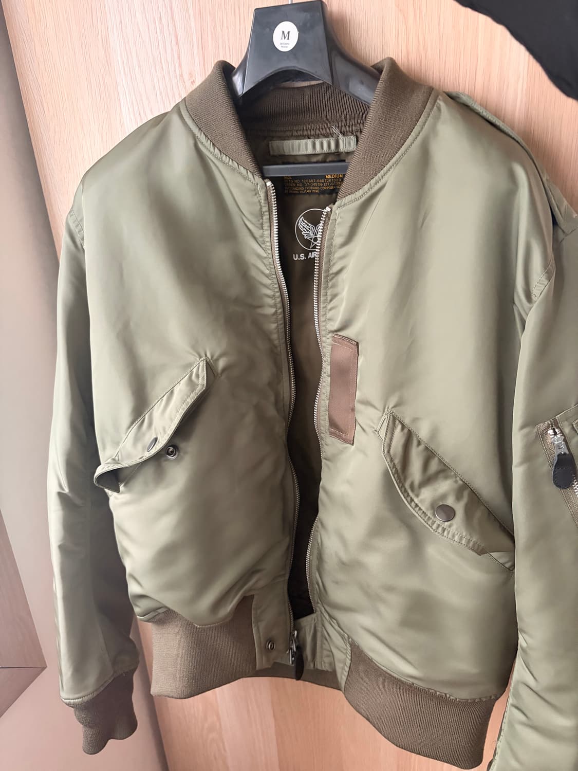 아웃스탠딩 L-2B JAKET OLIVE GREEN 상품이미지4