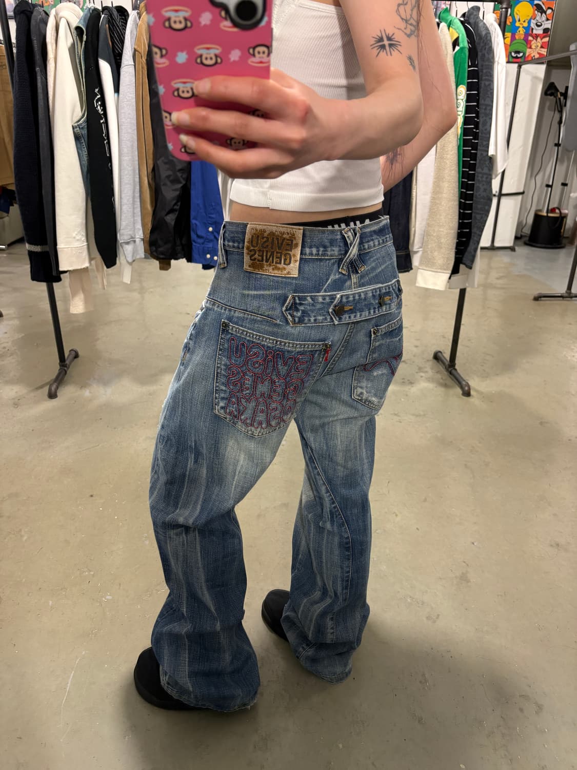 에비수 데님팬츠 상품이미지1