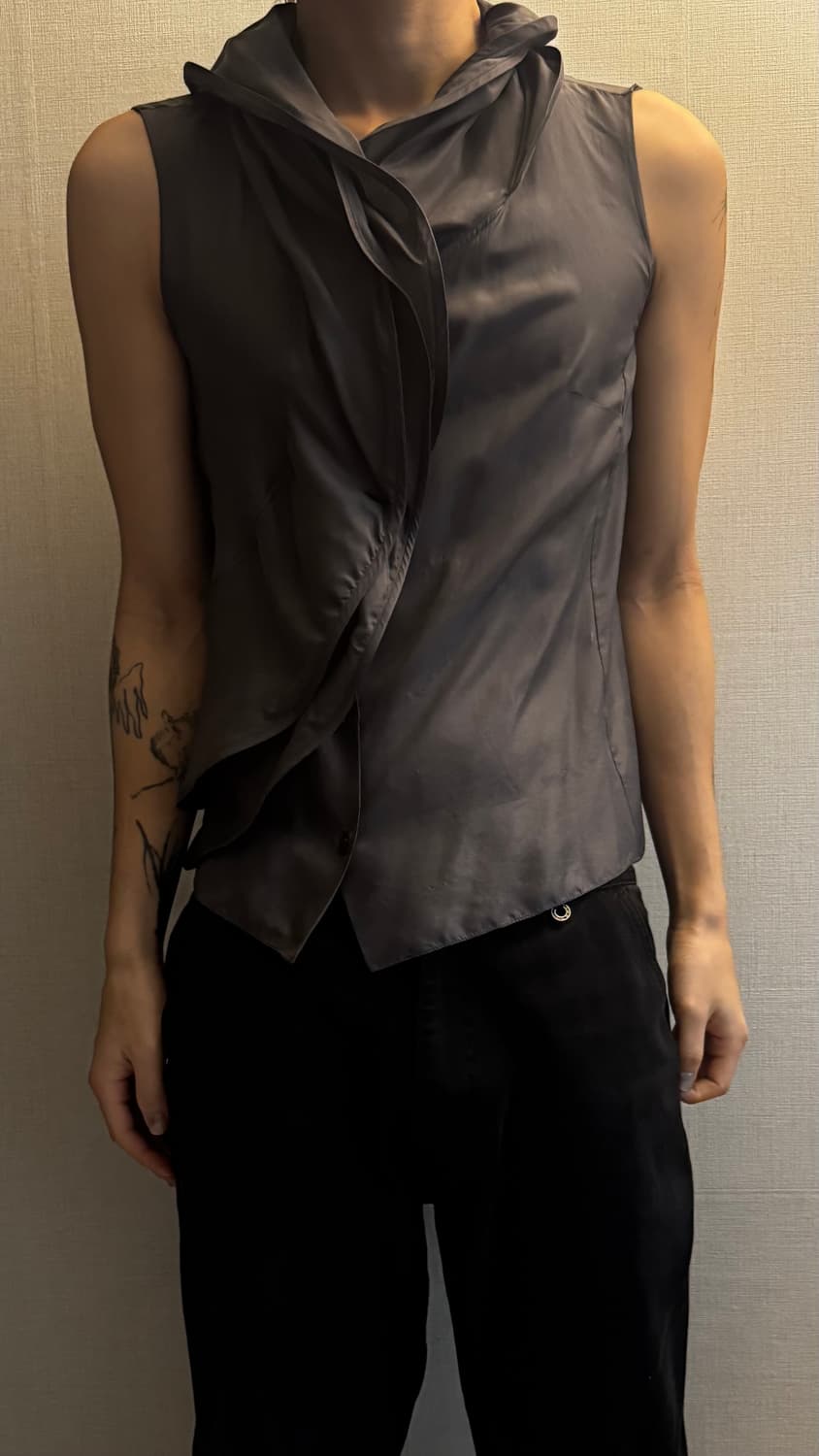 Celine Modèle Déposé frill top 상품이미지1