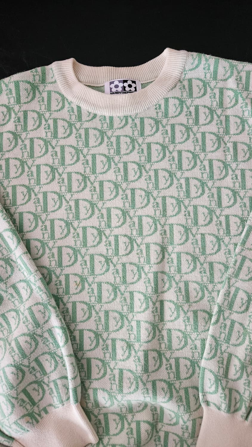 반디더핑크 디올 오블리크 오마주 니트 상품이미지2