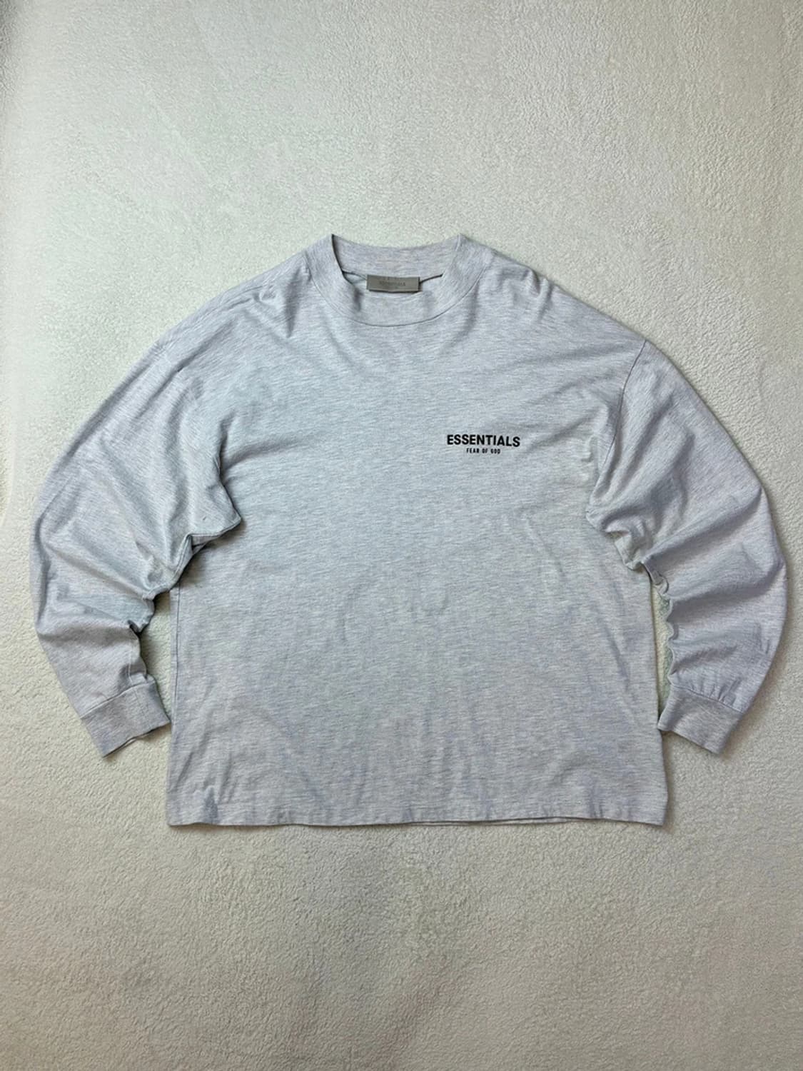 에센셜 피어오브갓 백로고 오버핏 롱 슬리브 PN5785 상품이미지4