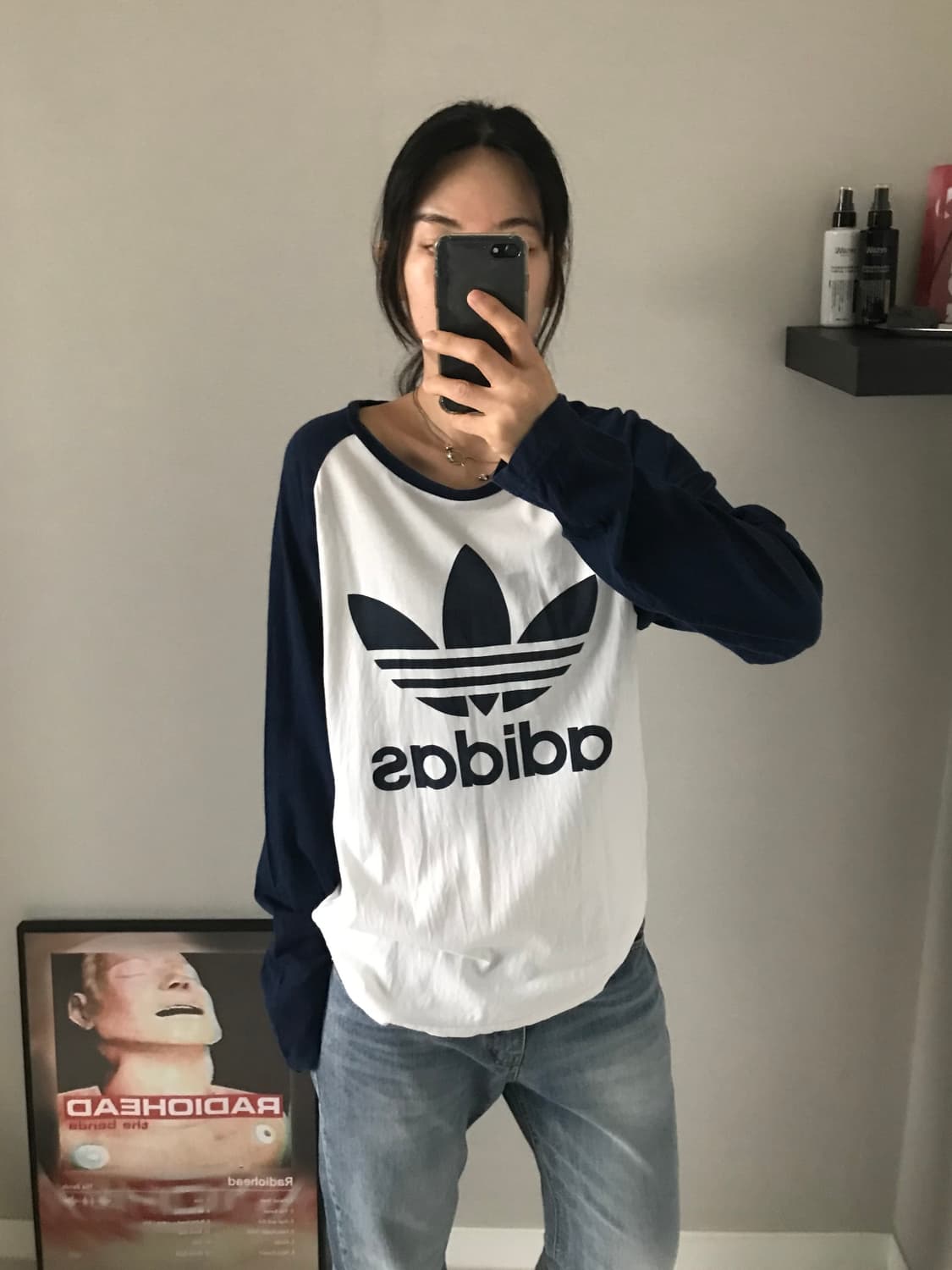 아디다스 트레포일 나그랑 긴팔 롱슬리브티 상품이미지2