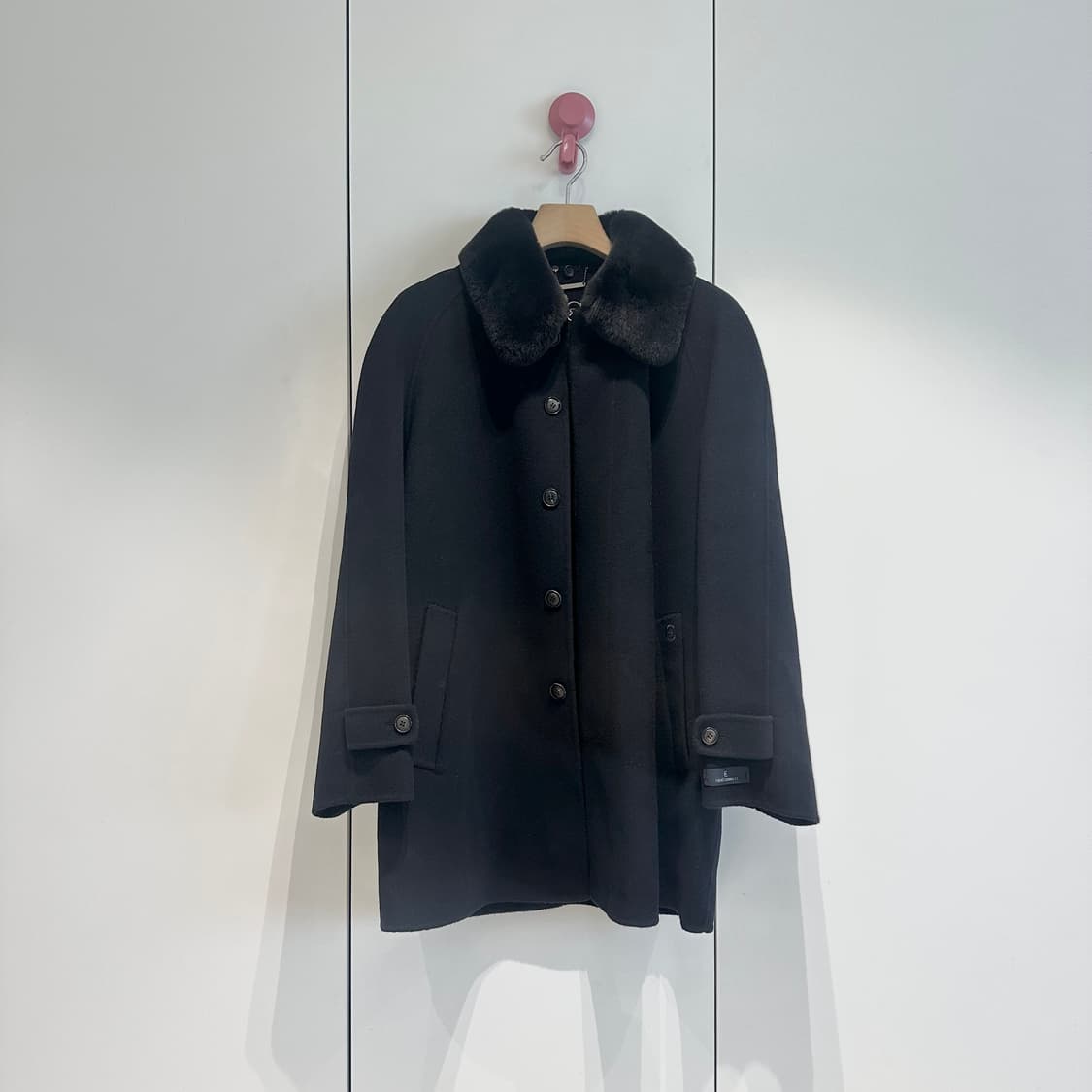 니노세루티 캐시미어 래빗퍼 코트 상품이미지3