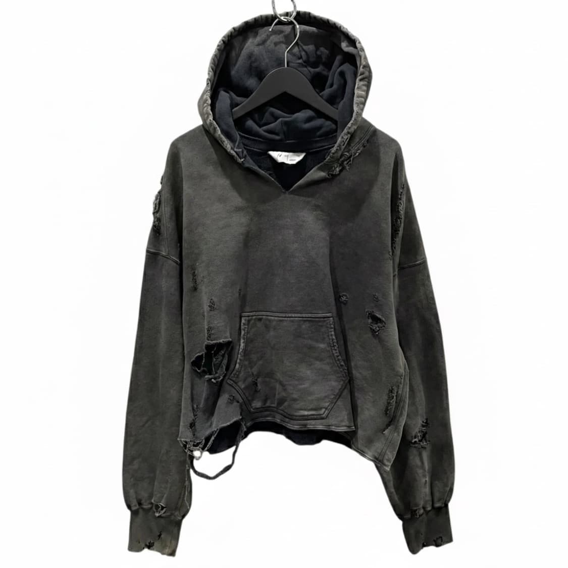 ANCELLM 24AW AGING CRASH HOODIE 상품이미지1