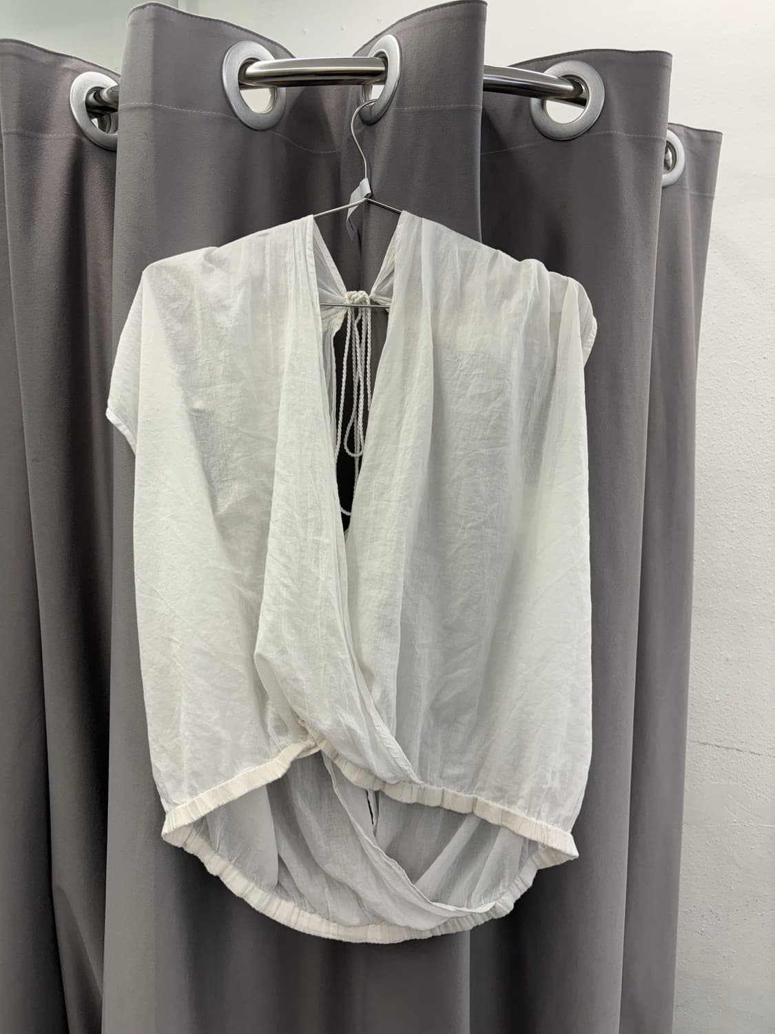 에스닉 비즈 드레이프 블라우스 상품이미지3