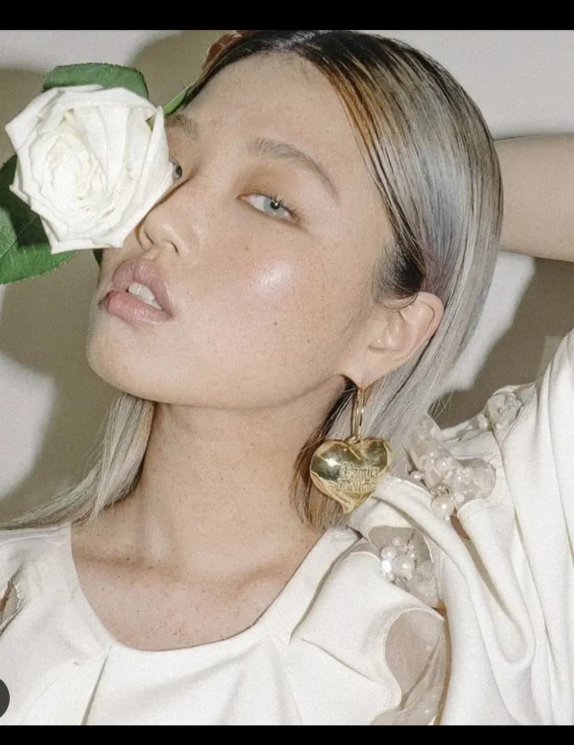 teeth 티스 빅 하트 귀걸이 상품이미지1