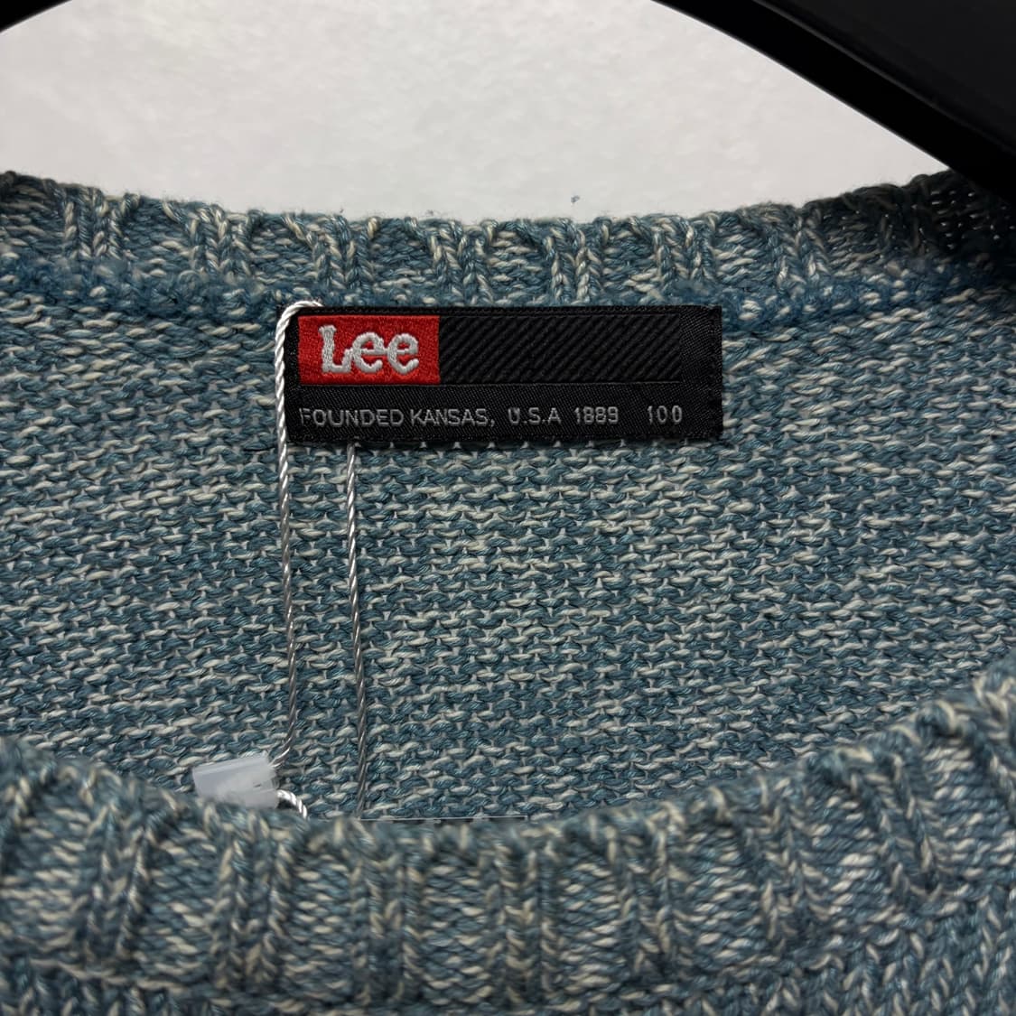 쌍방울 Lee 빅로고 니트  상품이미지4