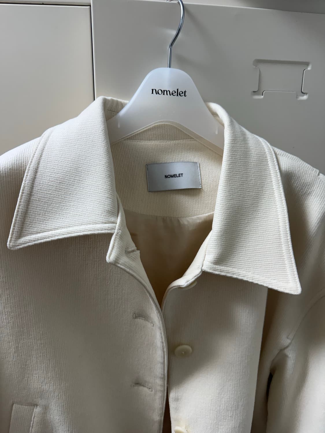 노멜렛 매그놀리아자켓 크림 2사이즈 상품이미지3