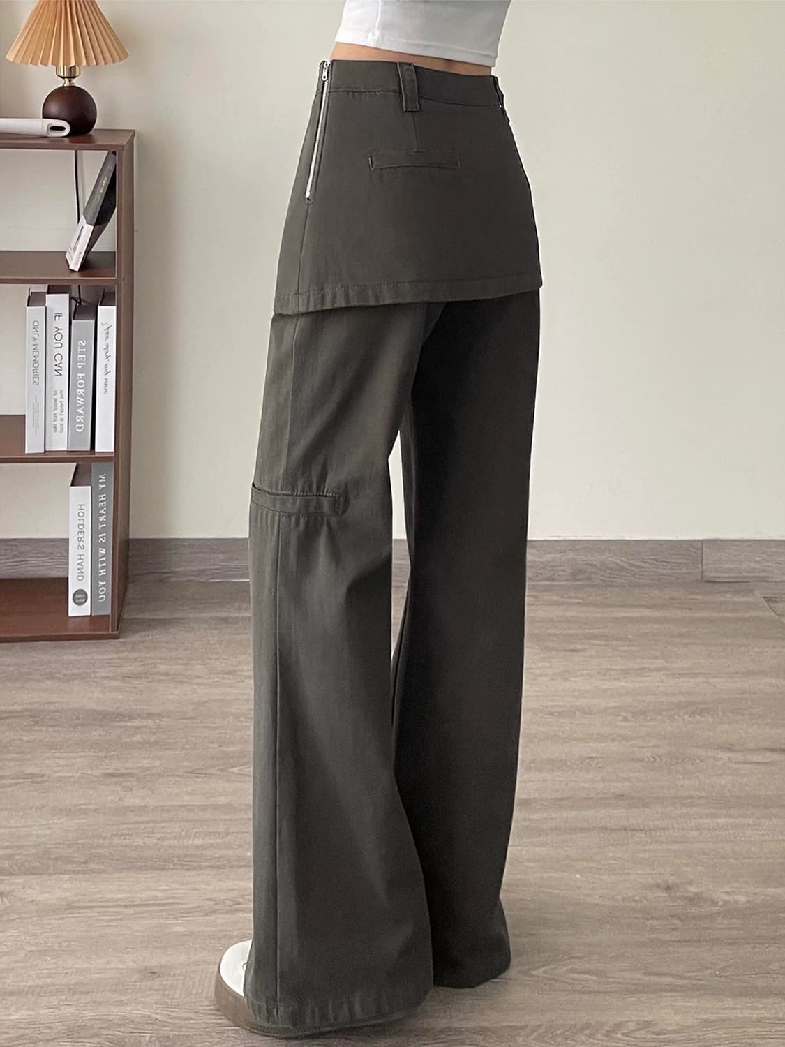 (1) 랩 레이어드 데님 팬츠 상품이미지4