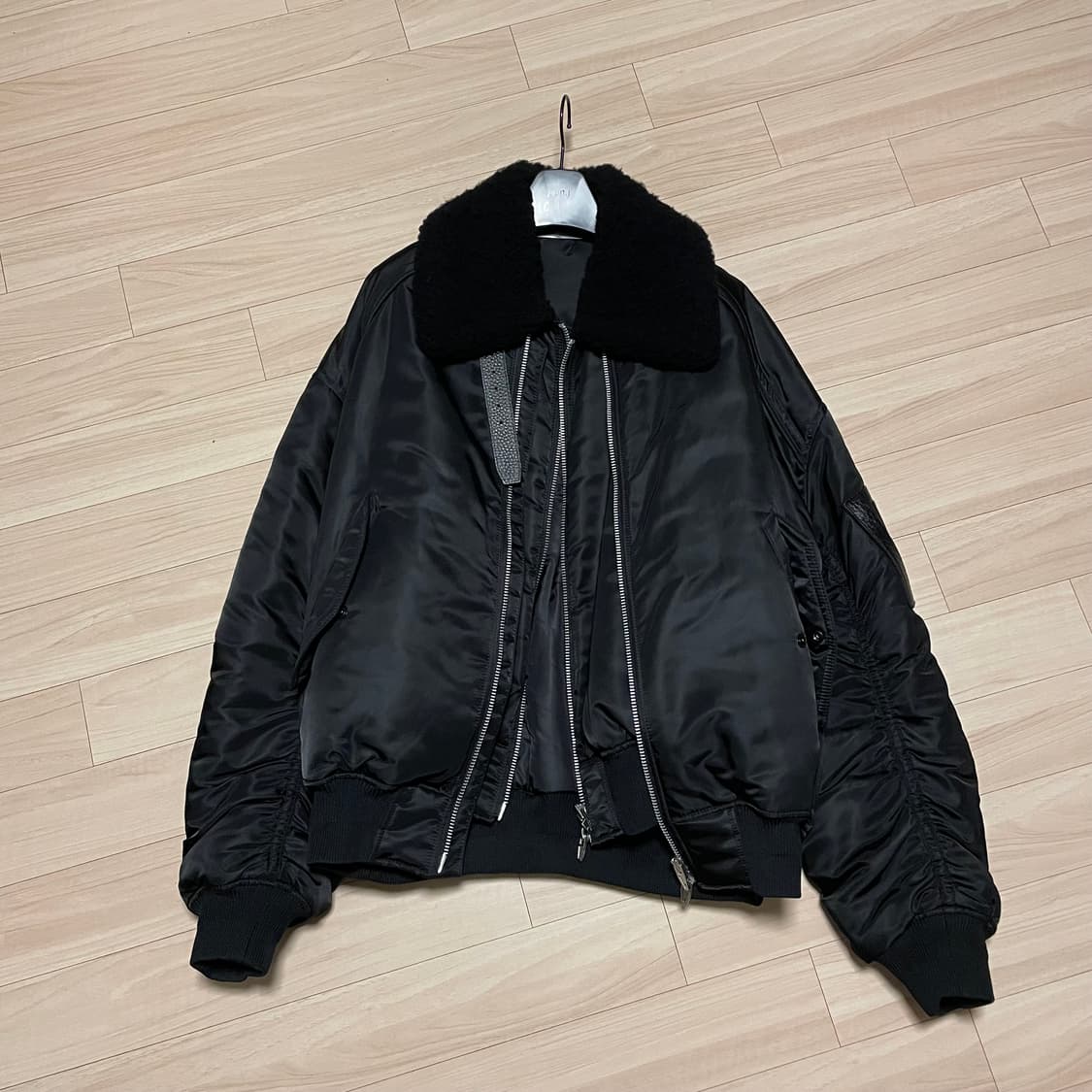 준지 무스탕 ma-1 블랙 46 상품이미지1