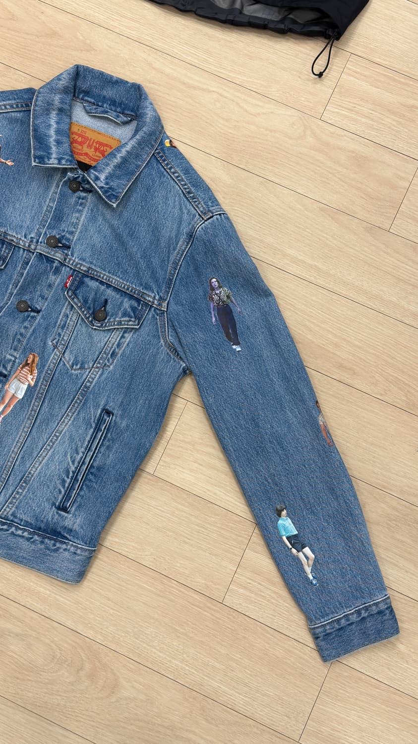 리바이스 X Stranger Things 청자켓 S 상품이미지5