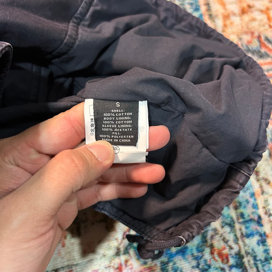 [S] 폴로 진컴퍼니 네이비 피쉬테일 M-65 자켓 상품이미지6