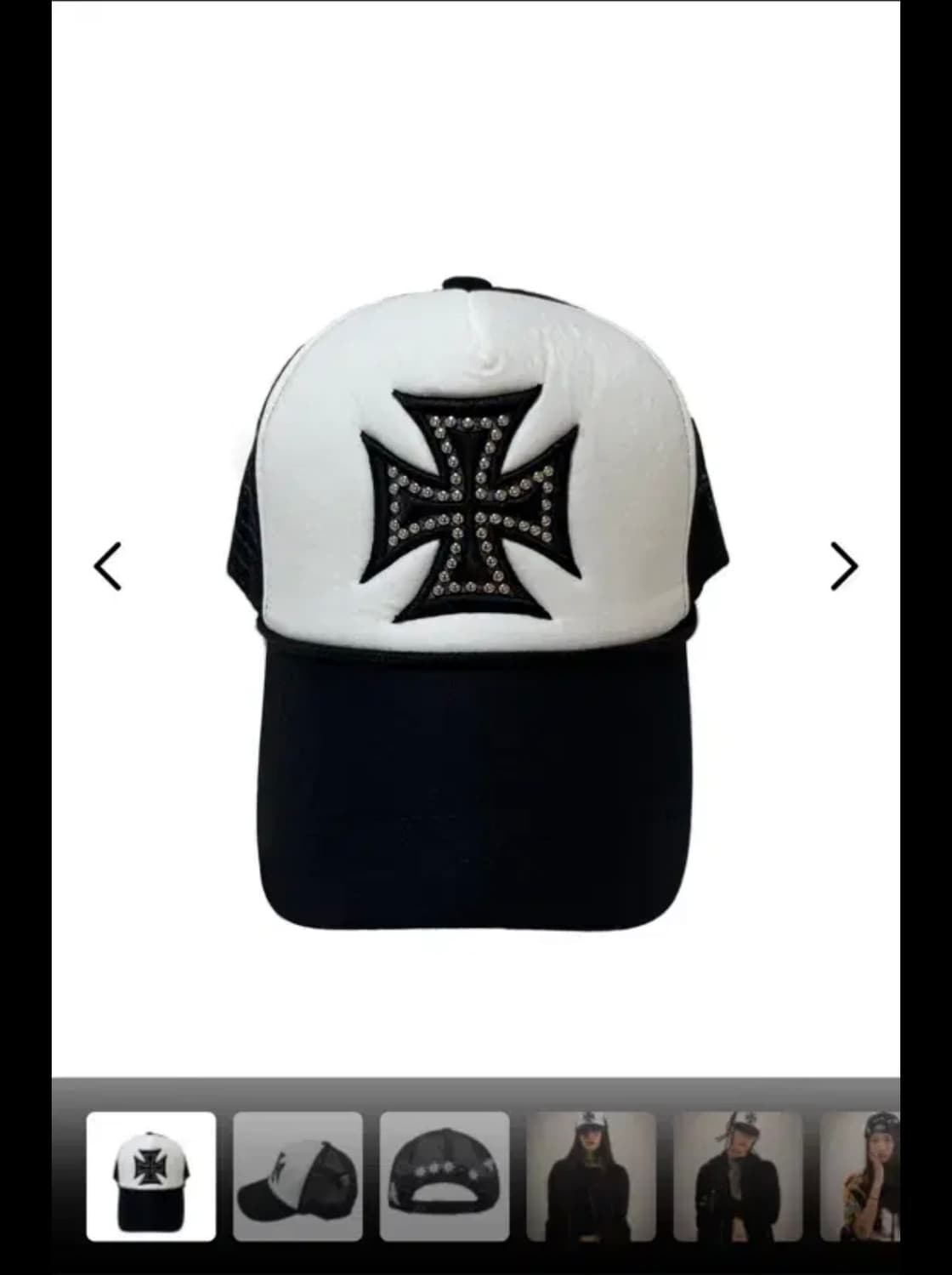배드하우스 studcross mesh cap 모자 상품이미지1