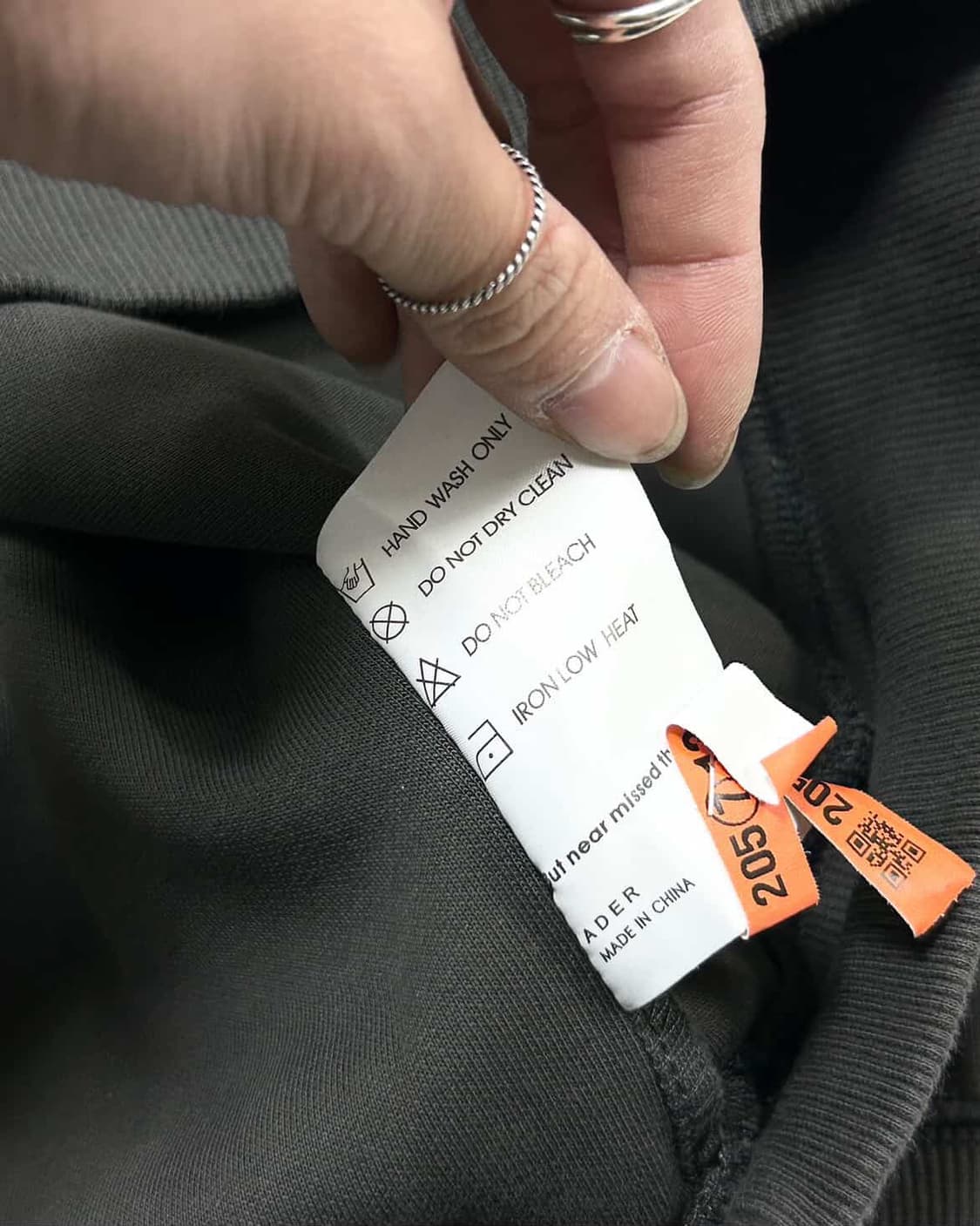 아더에러 오리진 박스 차콜 후드 상품이미지9