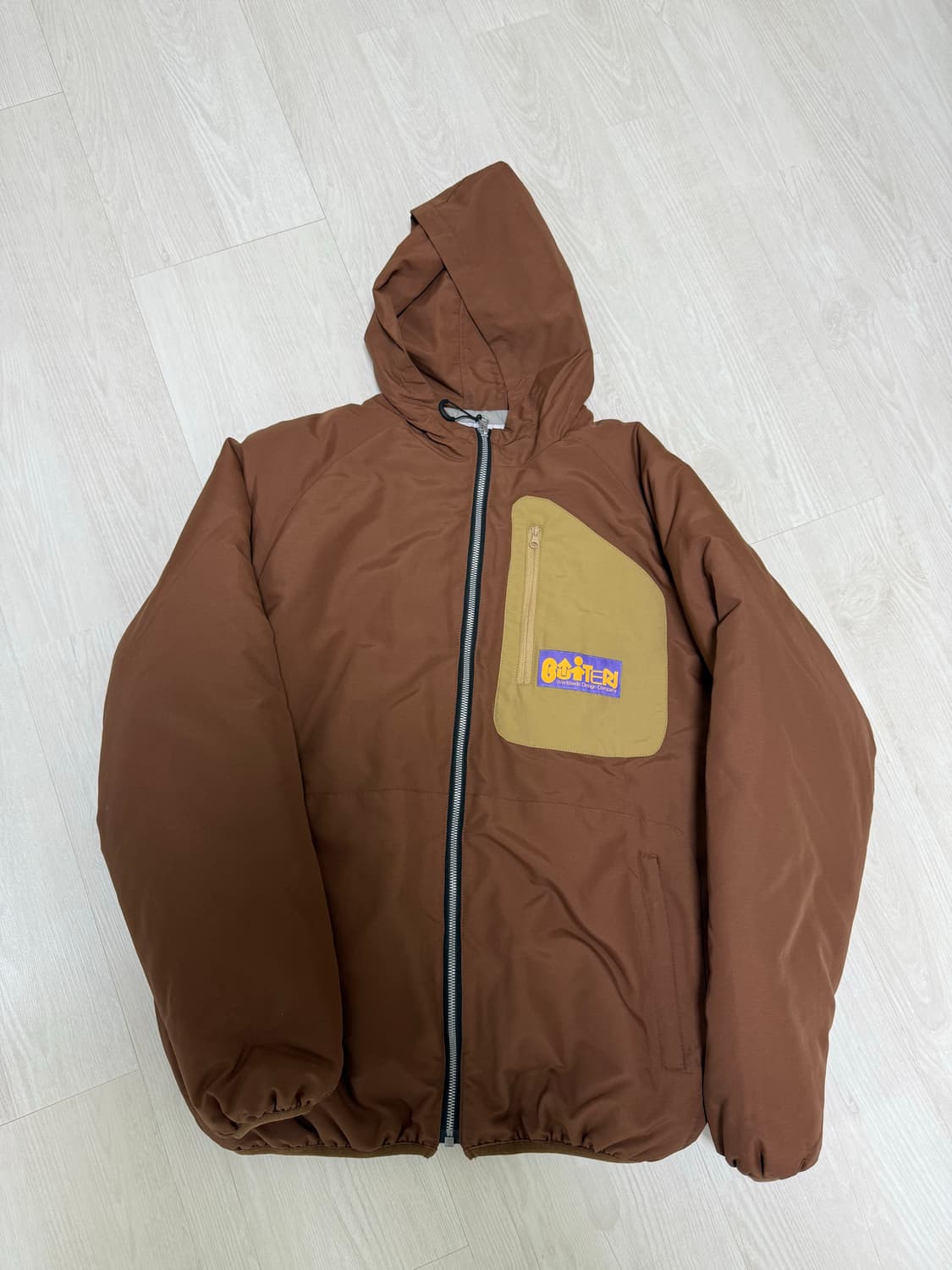 butter 후드 패딩 점퍼 상품이미지1