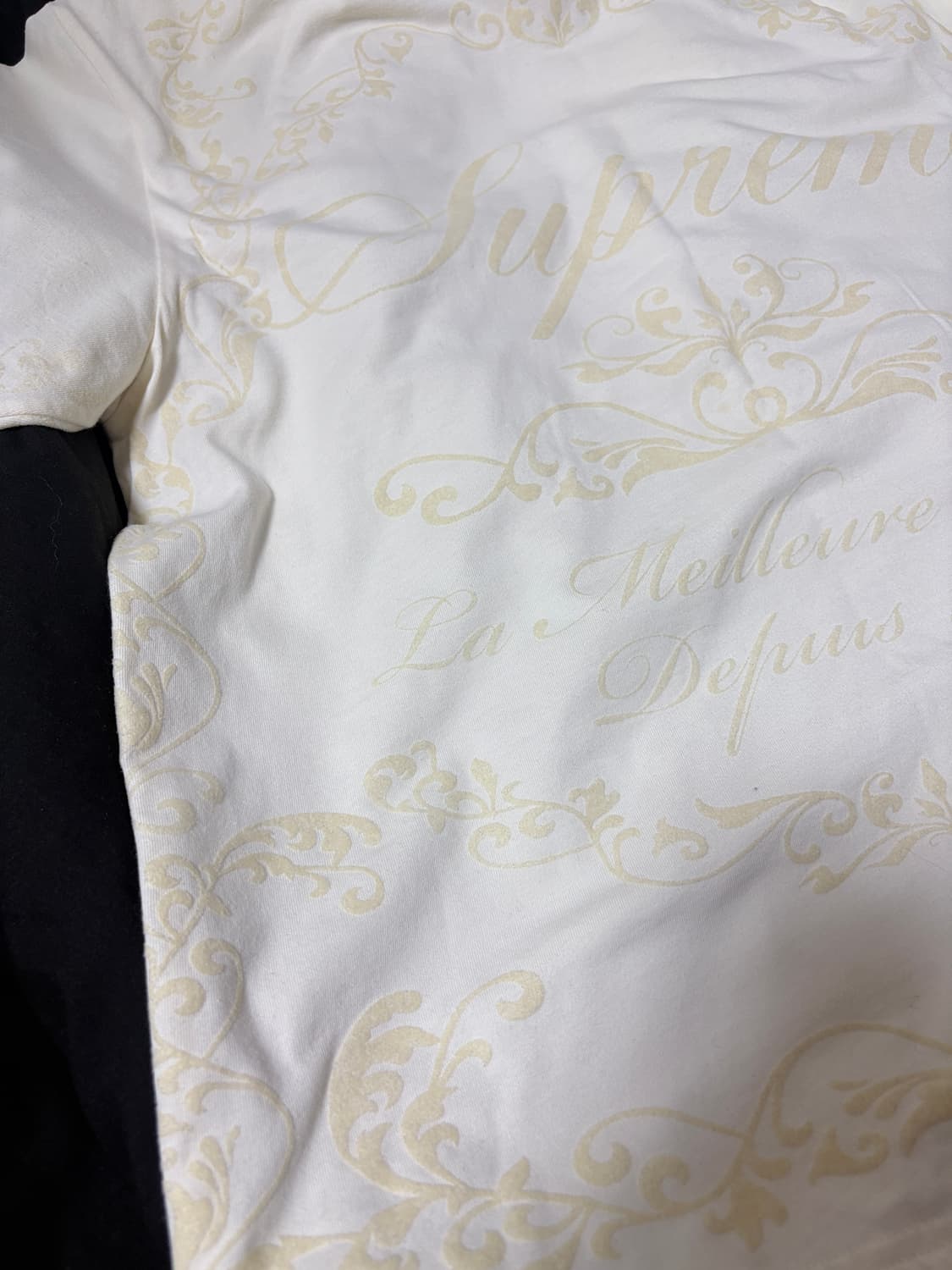 슈프림 셀레브르 후드 롱슬리브 탑 화이트 23SS 상품이미지4