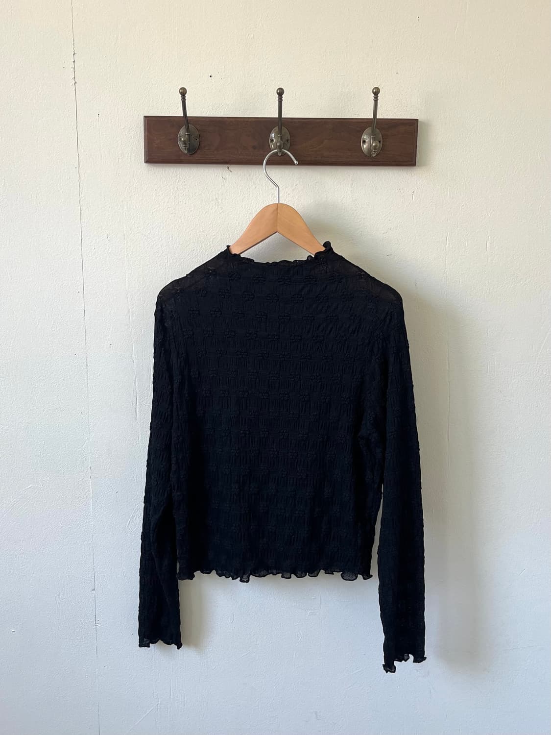 FUN 플라워 시스루 탑 상품이미지2