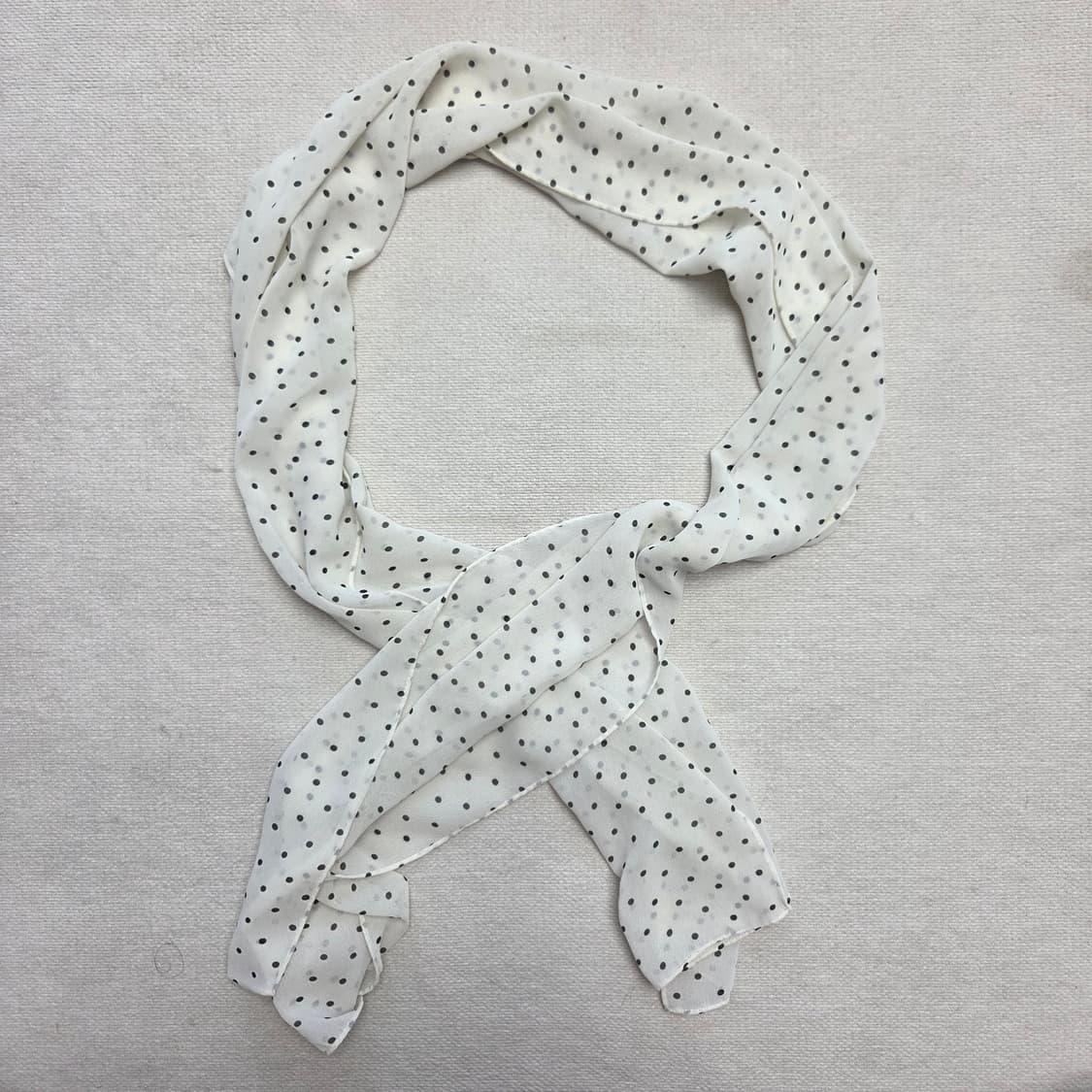 하구미 아메카지 미니 도트 스카프 상품이미지1