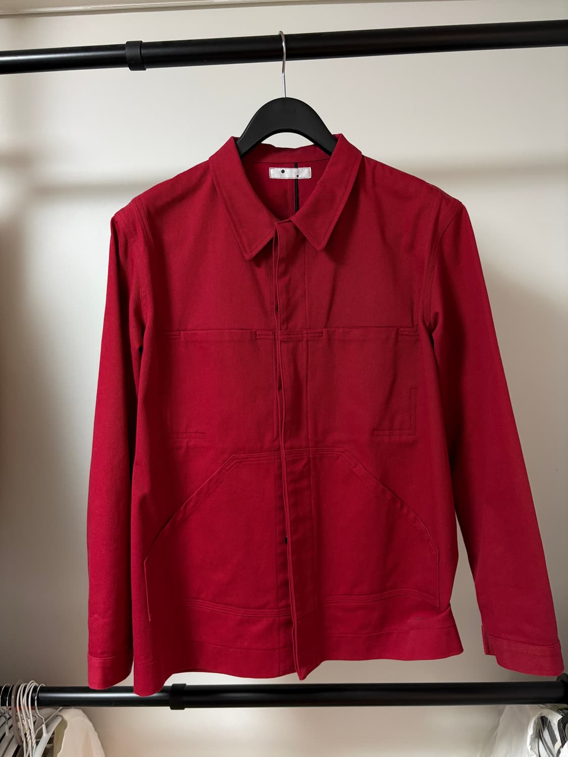 에피센터 aile 워크 자켓 레드 2사이즈 상품이미지1