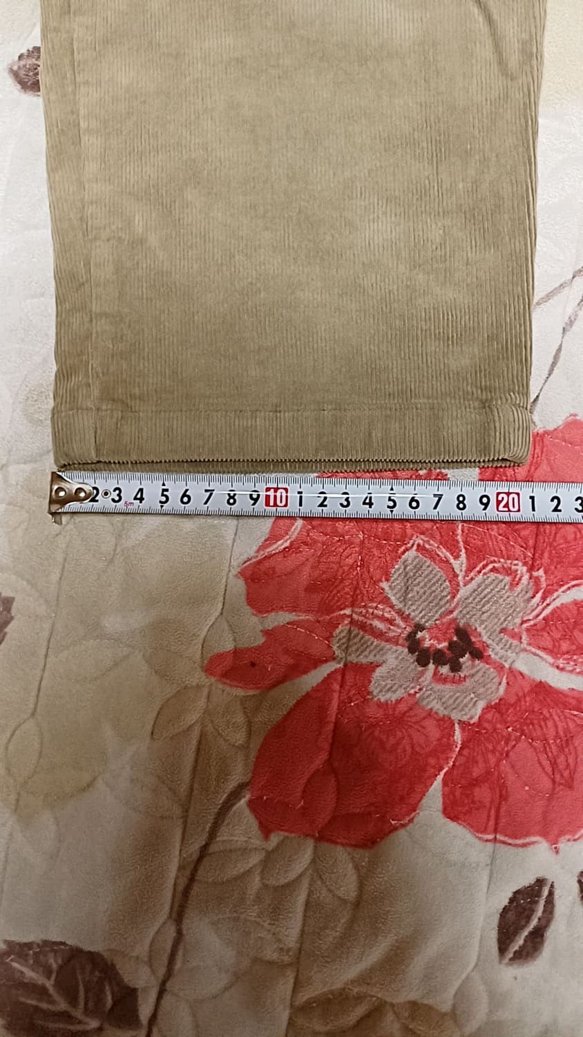 무신사 코듀로이바지 34인치 기장105 상품이미지8