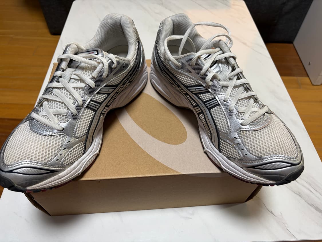 아식스 젤 카야노 14 화이트 퓨어 실버 레드 상품이미지2