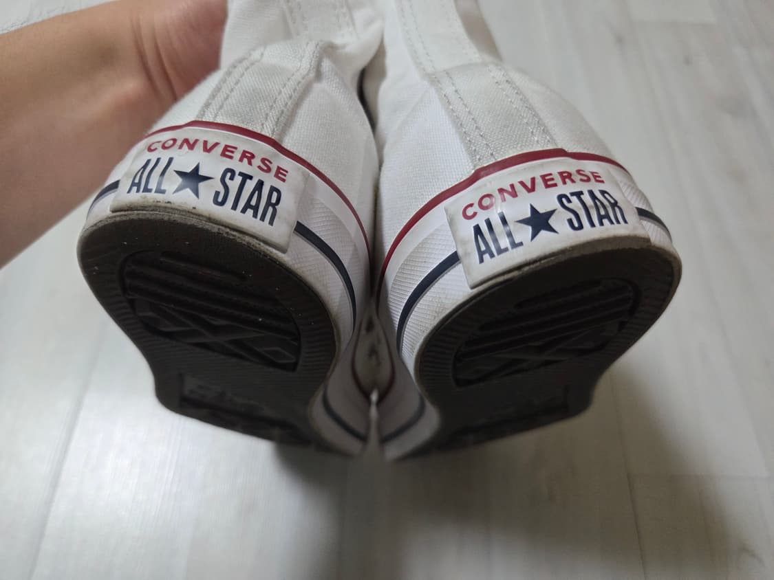 컨버스 척 테일러 올스타 하이 클래식 옵티컬 화이트 275 상품이미지9