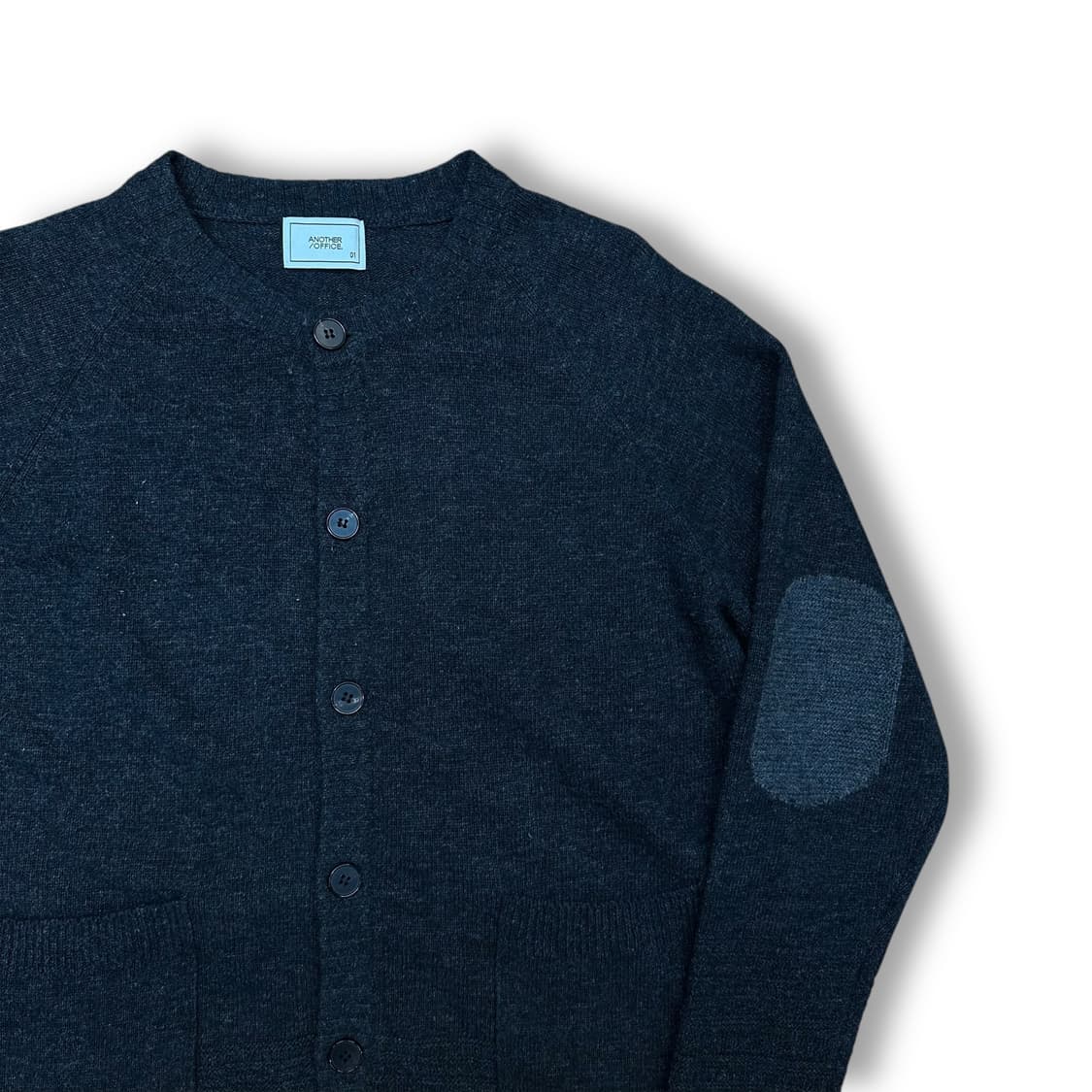어나더오피스 엘보패치 가디건 상품이미지2
