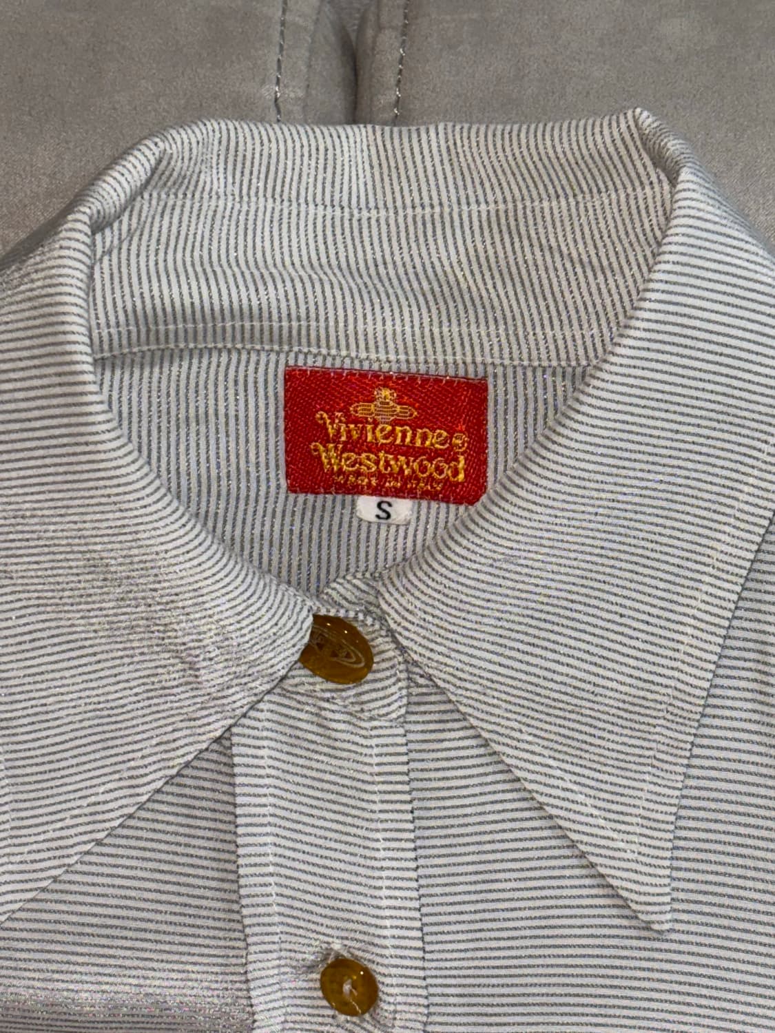 Old Vivienne Westwood ITALY shirt 상품이미지5