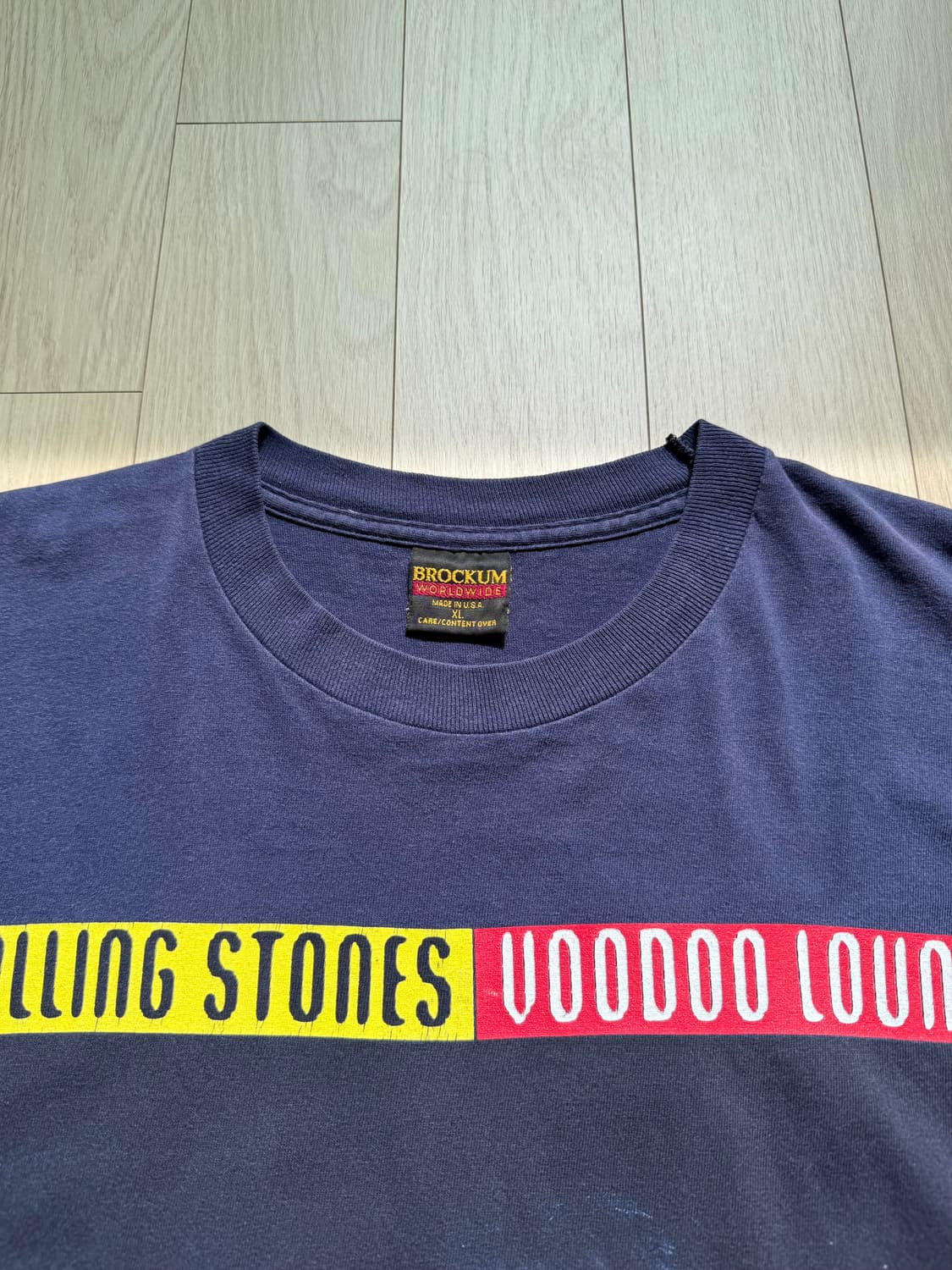 롤링스톤즈 1994s 부두라운지 투어 빈티지 티셔츠 상품이미지5