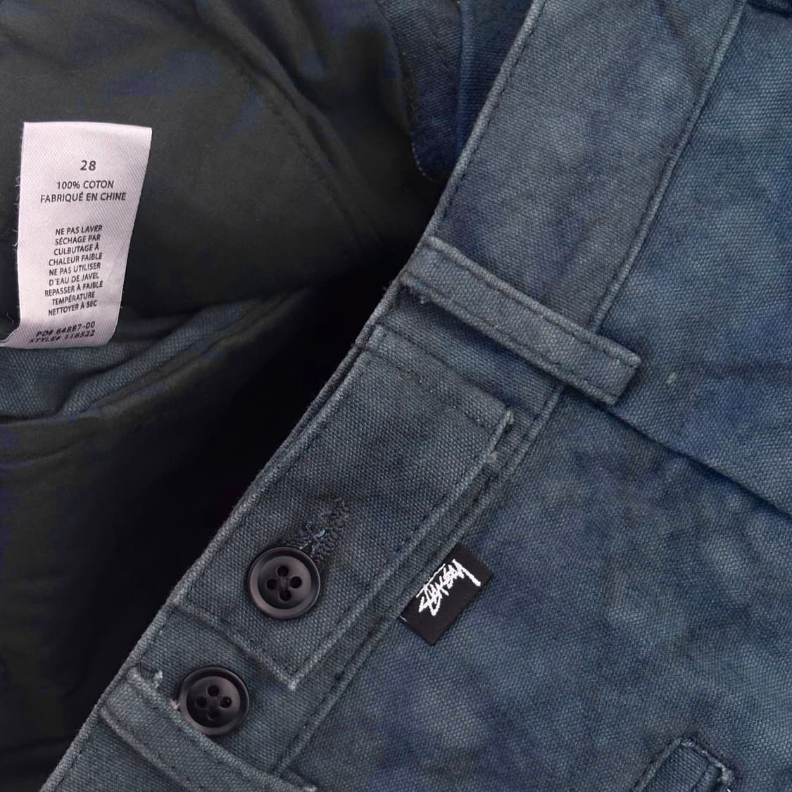 STUSSY CANVAS VOLUME PLEATED TROUSERS 상품이미지3