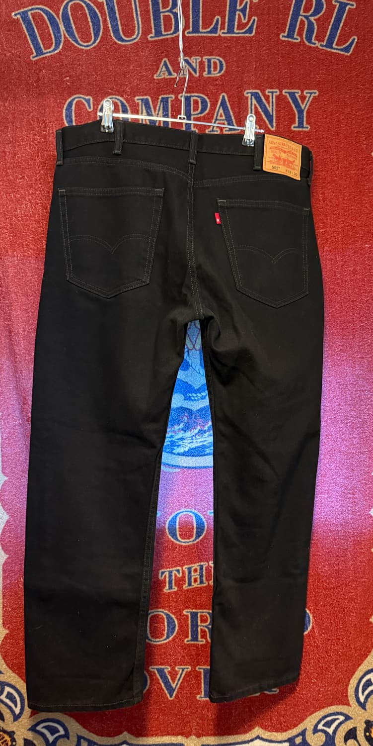 리바이스 505 흑청 38/30 상품이미지7