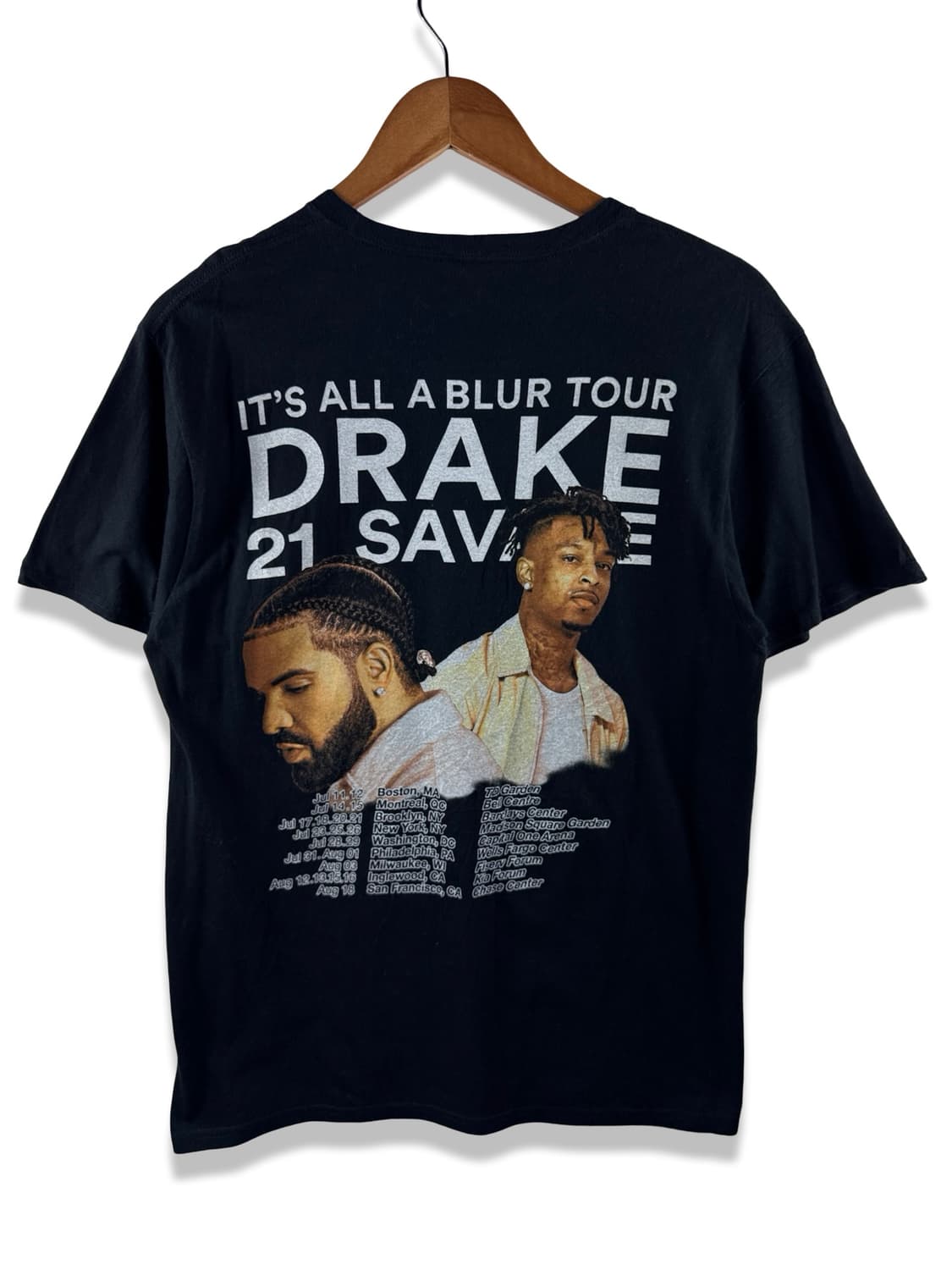  Drake x 21 Savage 투어 티셔츠3869 상품이미지2