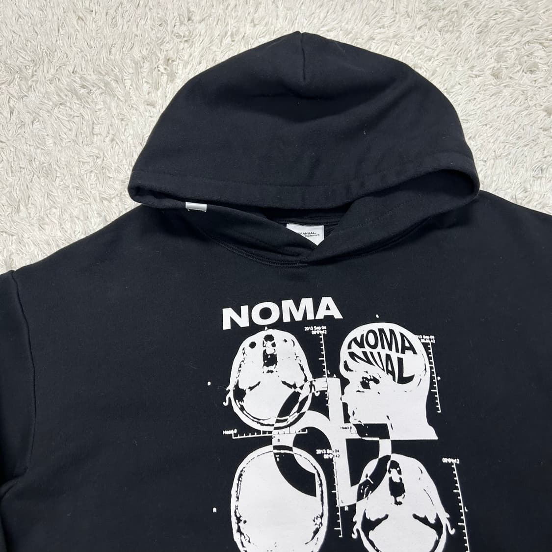 Nomanual Black Hoodie 상품이미지5