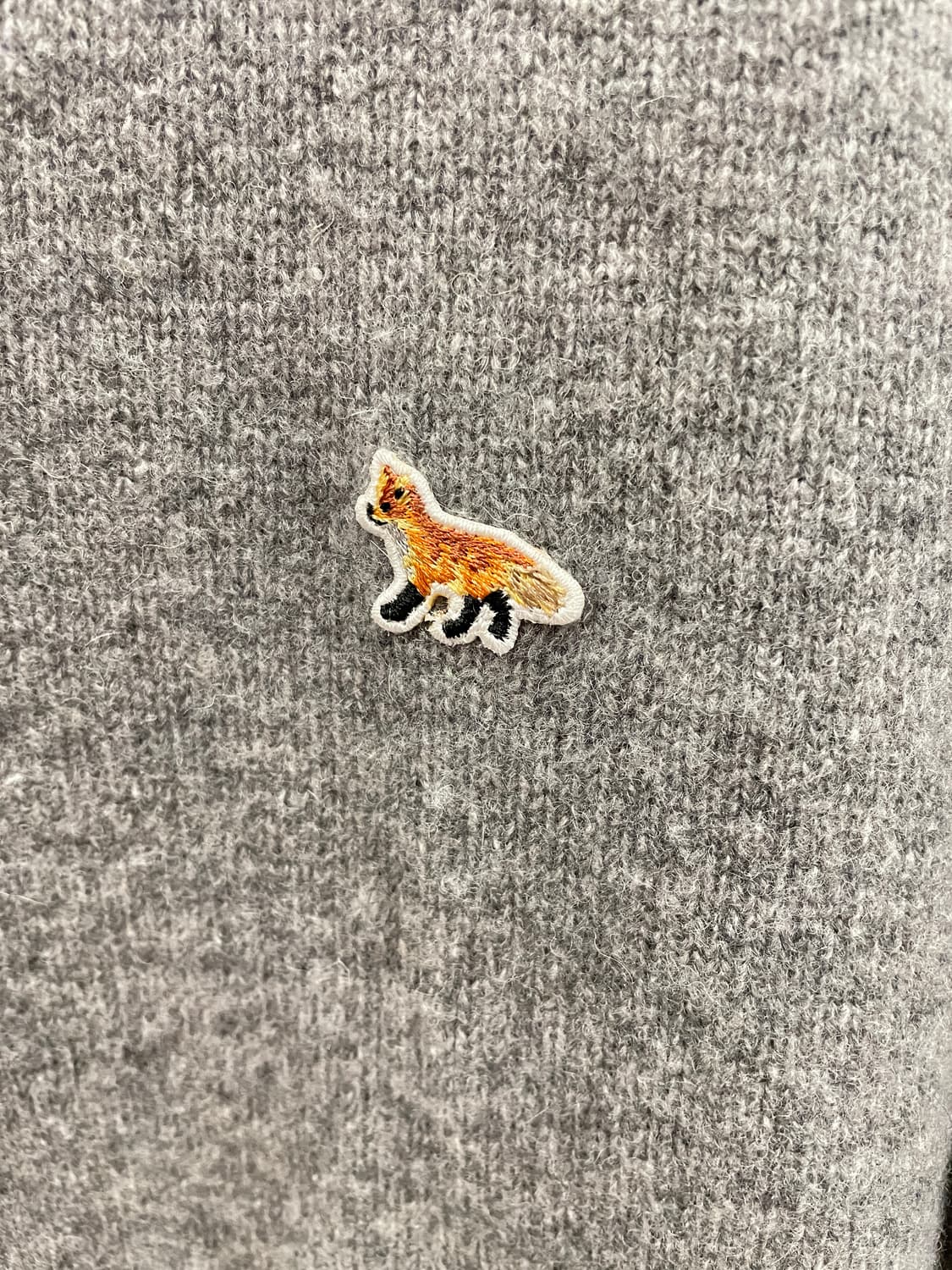 메종키츠네 투톤 니트 상품이미지2